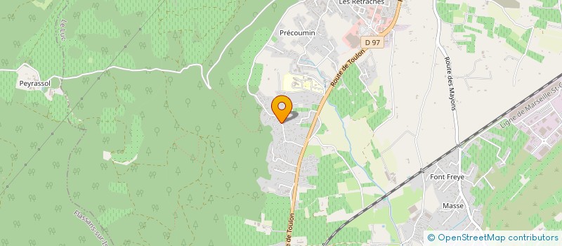 localisation de l'entreprise S'INVESTIR POUR NOS ENFANTS  LE LUC