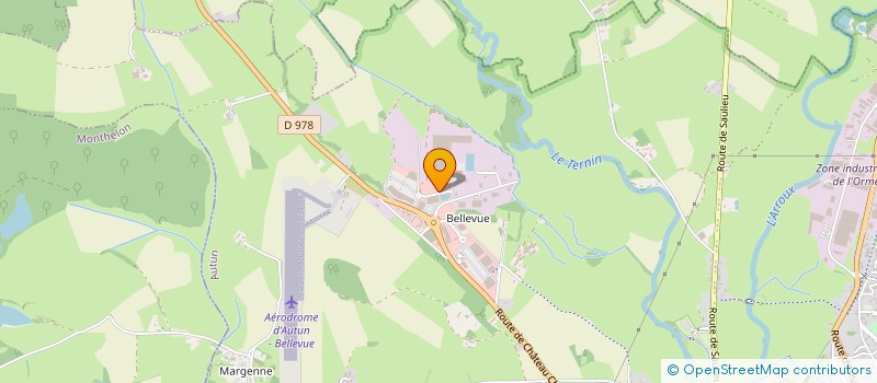 localisation de l'entreprise S&J CHASSIGNEUX à AUTUN