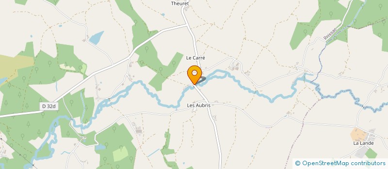 localisation de l'entreprise S&J IMMO 75003 # 1 à PRISSAC