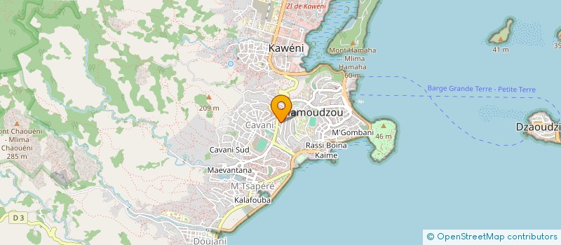 localisation de l'entreprise S&J IMMO à MAMOUDZOU