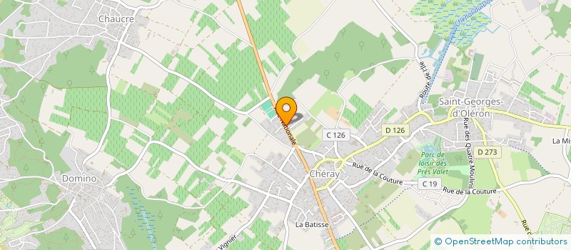 localisation de l'entreprise S J L S  SAINT-GEORGES-D'OLERON