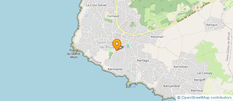 localisation de l'entreprise S J N à SAINT-GILDAS-DE-RHUYS