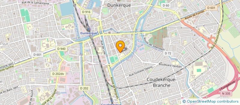 localisation de l'entreprise S.J.S.M PLOVIER à DUNKERQUE