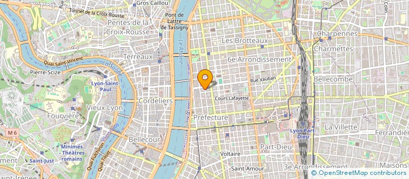 localisation de l'entreprise S J T à LYON