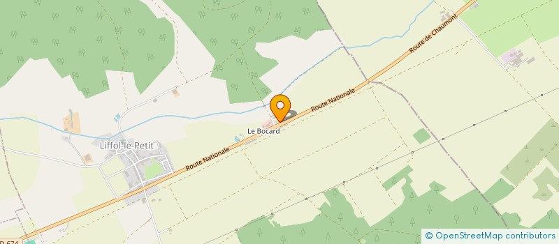 localisation de l'entreprise S.JACQUES à LIFFOL-LE-PETIT