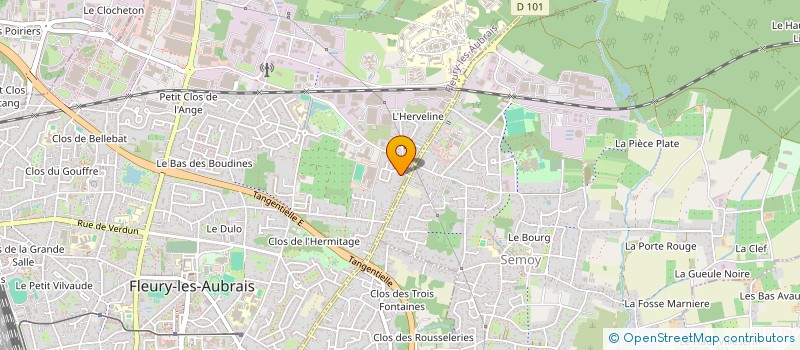 localisation de l'entreprise S JEAN HOLDING 2016 à FLEURY-LES-AUBRAIS