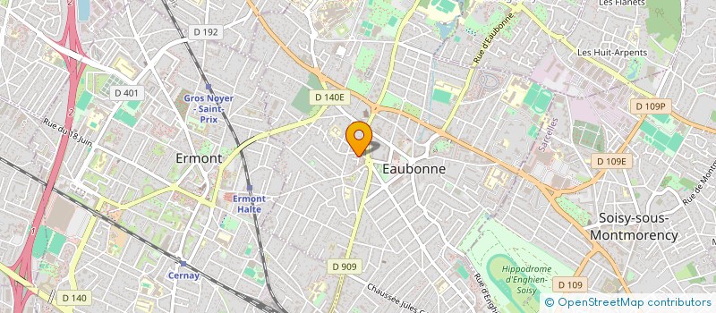 localisation de l'entreprise S.K-BAT à EAUBONNE