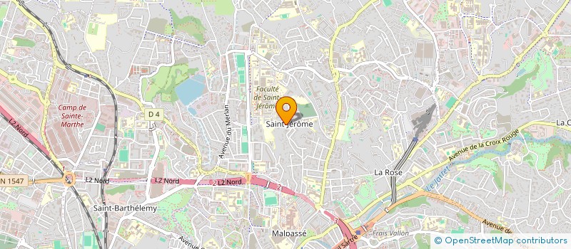 localisation de l'entreprise S.K.C.A  MARSEILLE 13