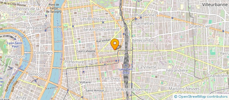localisation de l'entreprise S.K CONSULTING à LYON