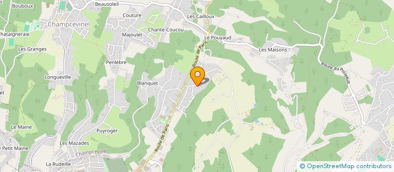 localisation de l'entreprise S.K DESIGN  TRELISSAC