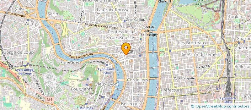 localisation de l'entreprise S.K. DIFFUSION à LYON