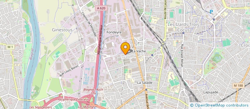 localisation de l'entreprise S.K.E.M à TOULOUSE