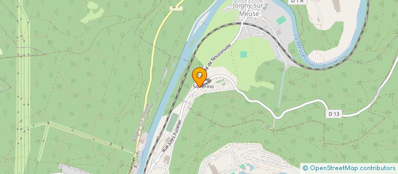 localisation de l'entreprise S-K-F  JOIGNY-SUR-MEUSE