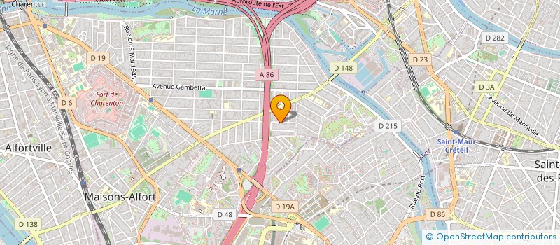 localisation de l'entreprise S.K. INVEST à MAISONS-ALFORT