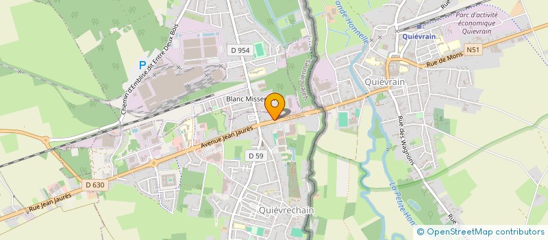 localisation de l'entreprise S.K.J KEBAB  QUIEVRECHAIN