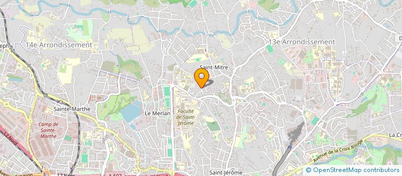 localisation de l'entreprise S.K.M.K. à MARSEILLE