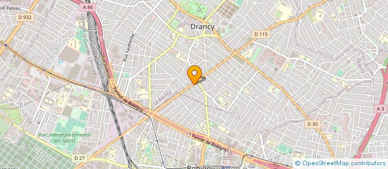 localisation de l'entreprise S.K.P.J  DRANCY