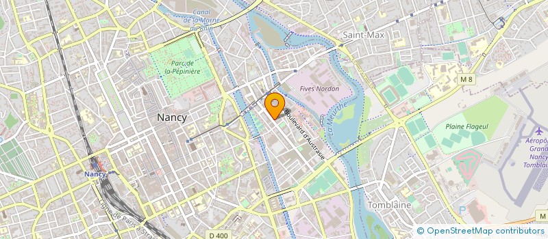 localisation de l'entreprise S K ROUTE SARL à NANCY