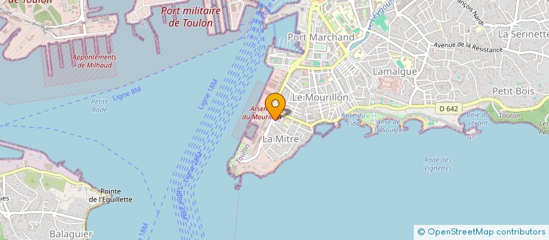 localisation de l'entreprise S.K.Y  TOULON