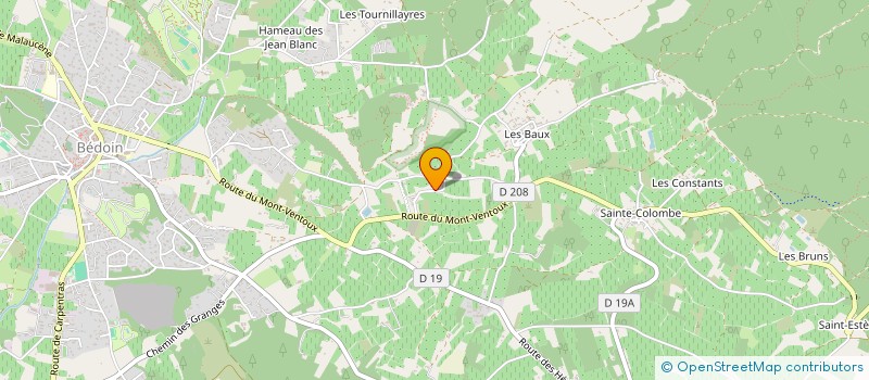 localisation de l'entreprise S'KAP  BEDOIN