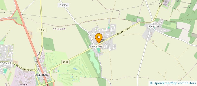 localisation de l'entreprise S.KBA  LE CASTELET