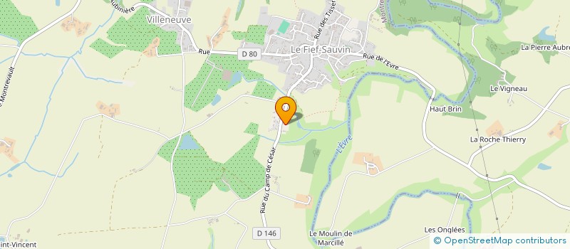 localisation de l'entreprise S L  MAUGES-SUR-LOIRE