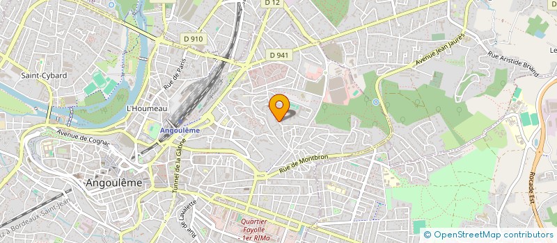 localisation de l'entreprise S & L à ANGOULEME