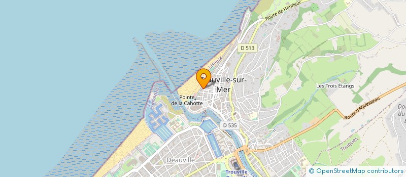 localisation de l'entreprise S.L à TROUVILLE-SUR-MER