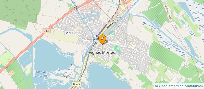 localisation de l'entreprise S.L.A  AIGUES-MORTES