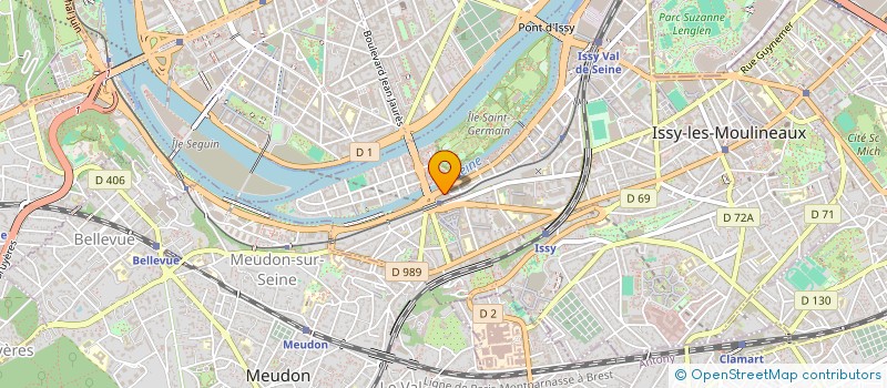 localisation de l'entreprise S.L.A. GIE  ISSY-LES-MOULINEAUX