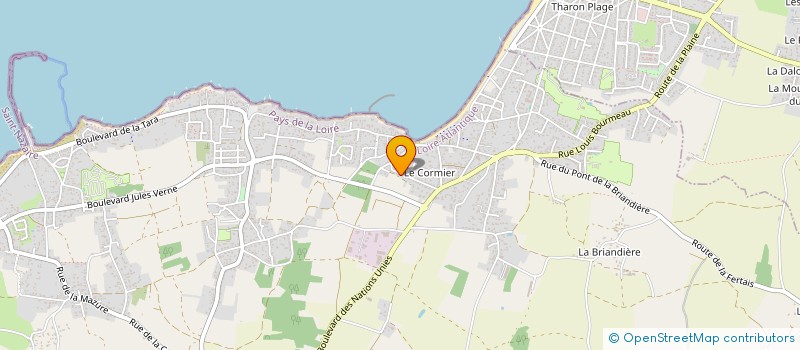 localisation de l'entreprise S.L.A.M. à LA PLAINE-SUR-MER