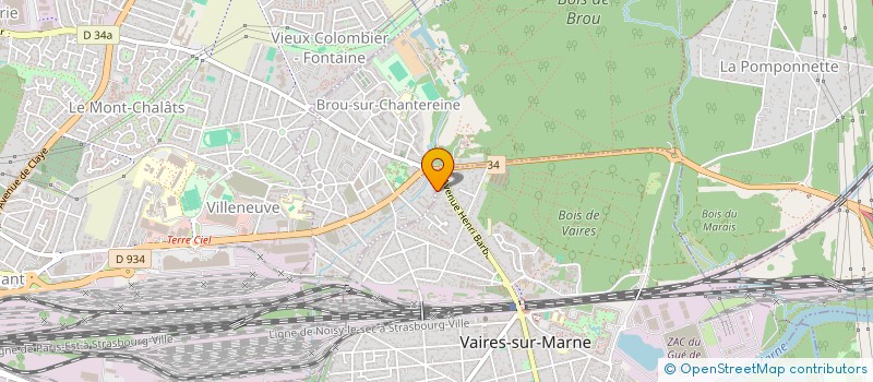 localisation de l'entreprise S.L.A.P  VAIRES-SUR-MARNE