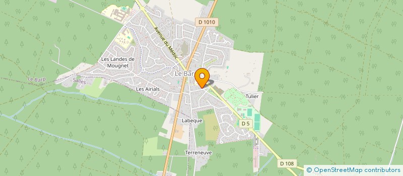 localisation de l'entreprise S.L.A ZEIDAN  LE BARP