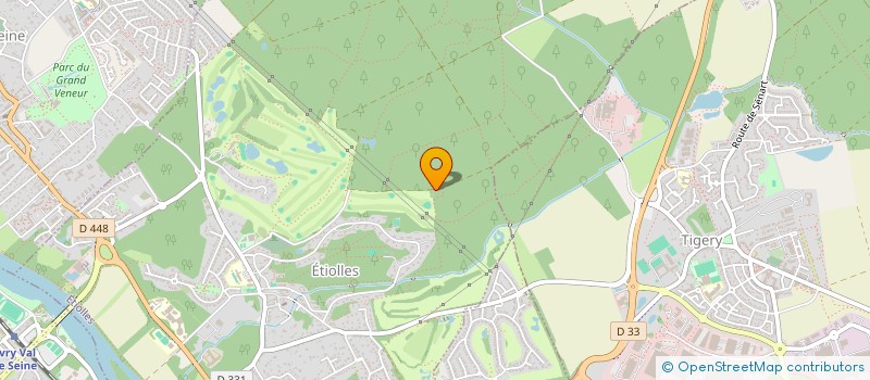 localisation de l'entreprise S.L.B. à SOISY-SUR-SEINE