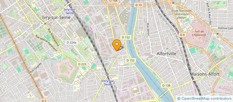 localisation de l'entreprise S.L BIEN ETRE à VITRY-SUR-SEINE