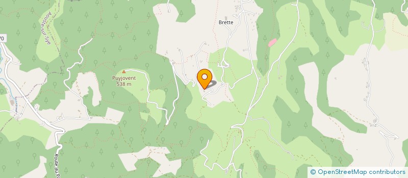 localisation de l'entreprise S.L. BLAYNE  PIEGROS-LA-CLASTRE