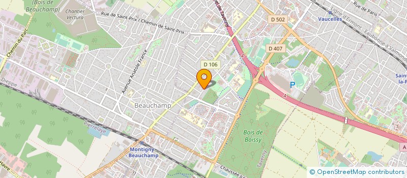 localisation de l'entreprise S.L.C à TAVERNY