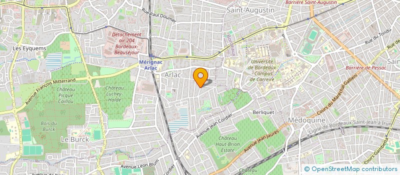 localisation de l'entreprise S.L.C CONCEPT  MERIGNAC