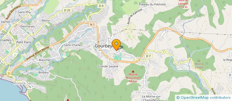 localisation de l'entreprise S&L CARS  GOURBEYRE