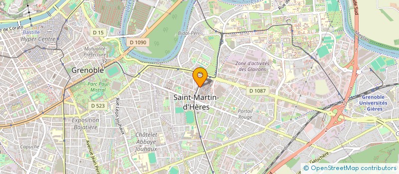 localisation de l'entreprise S&L COFFEE SHOP  SAINT-MARTIN-D'HERES