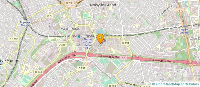 localisation de l'entreprise S L COIFFURE à NOISY-LE-GRAND