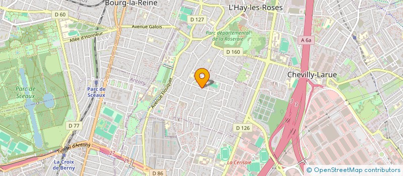 localisation de l'entreprise S&L CONSULTING  L'HAY-LES-ROSES