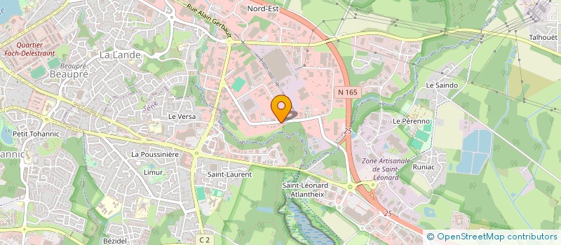 localisation de l'entreprise S.L. COURRIER à VANNES