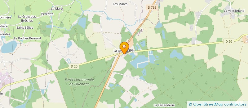 localisation de l'entreprise S.L.D.  DINGE