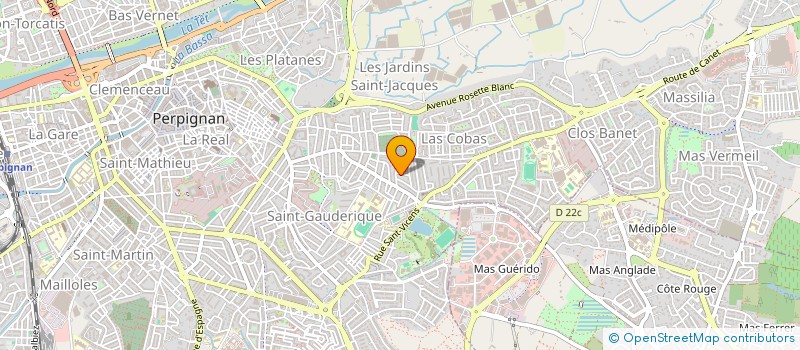 localisation de l'entreprise S.L.D à PERPIGNAN