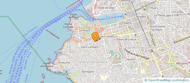 localisation de l'entreprise S.L.E COMPANY à MARSEILLE