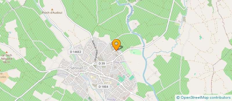 localisation de l'entreprise S.L.E TRANSPORTS à SERVIAN