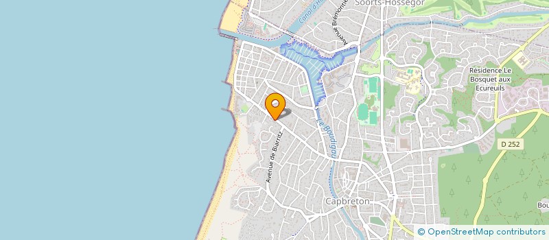 localisation de l'entreprise S&L EXPRESS à CAPBRETON