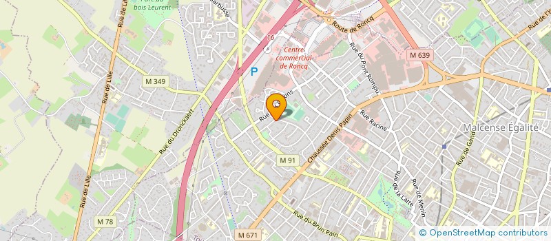 localisation de l'entreprise S.L.G.T à TOURCOING