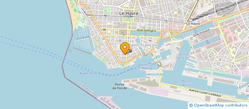 localisation de l'entreprise S.L. HABITAT à LE HAVRE